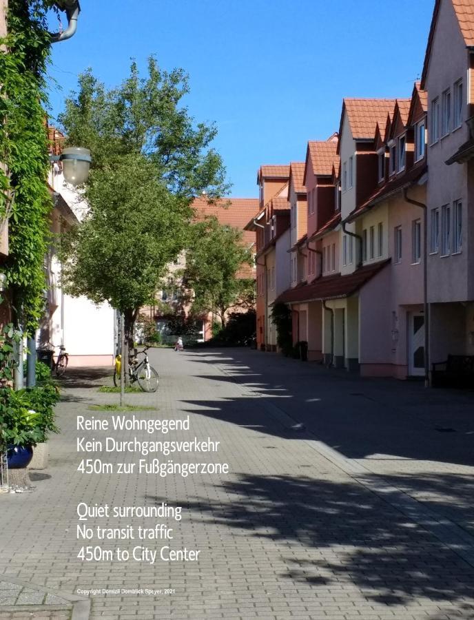 Domizil Domblick Speyer City, Garage, 50M2 Bagian luar foto