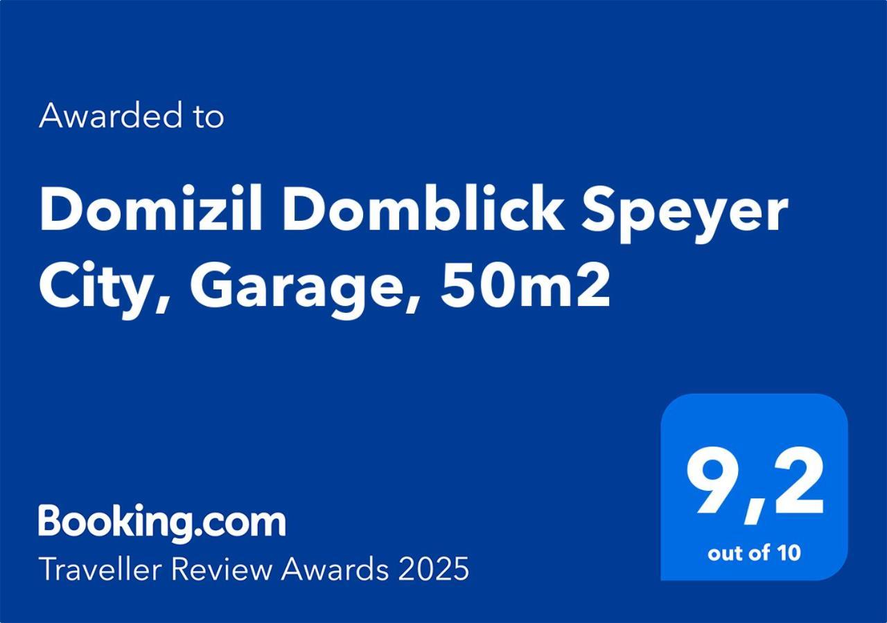 Domizil Domblick Speyer City, Garage, 50M2 Bagian luar foto